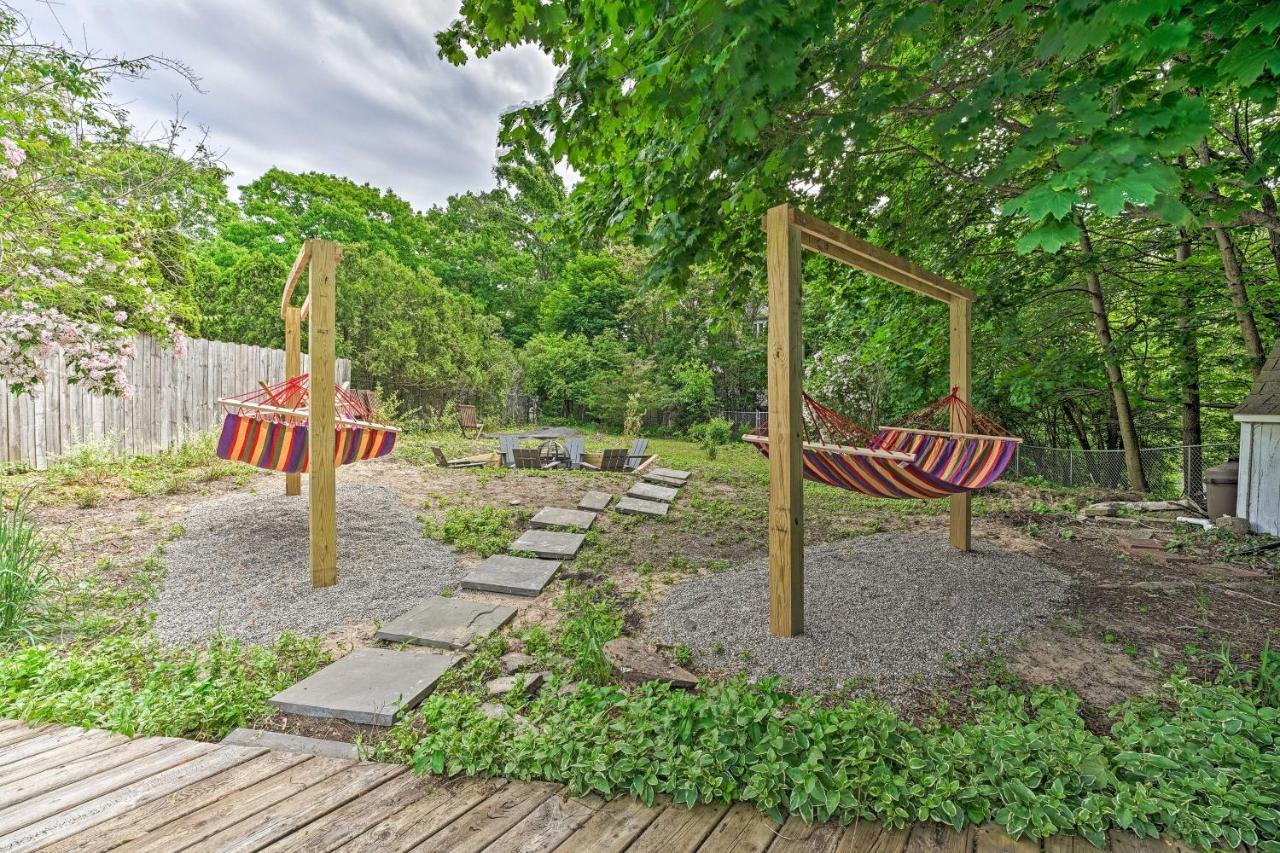 Lake Michigan Hideaway Pool, Steps To Beach! Michiana المظهر الخارجي الصورة