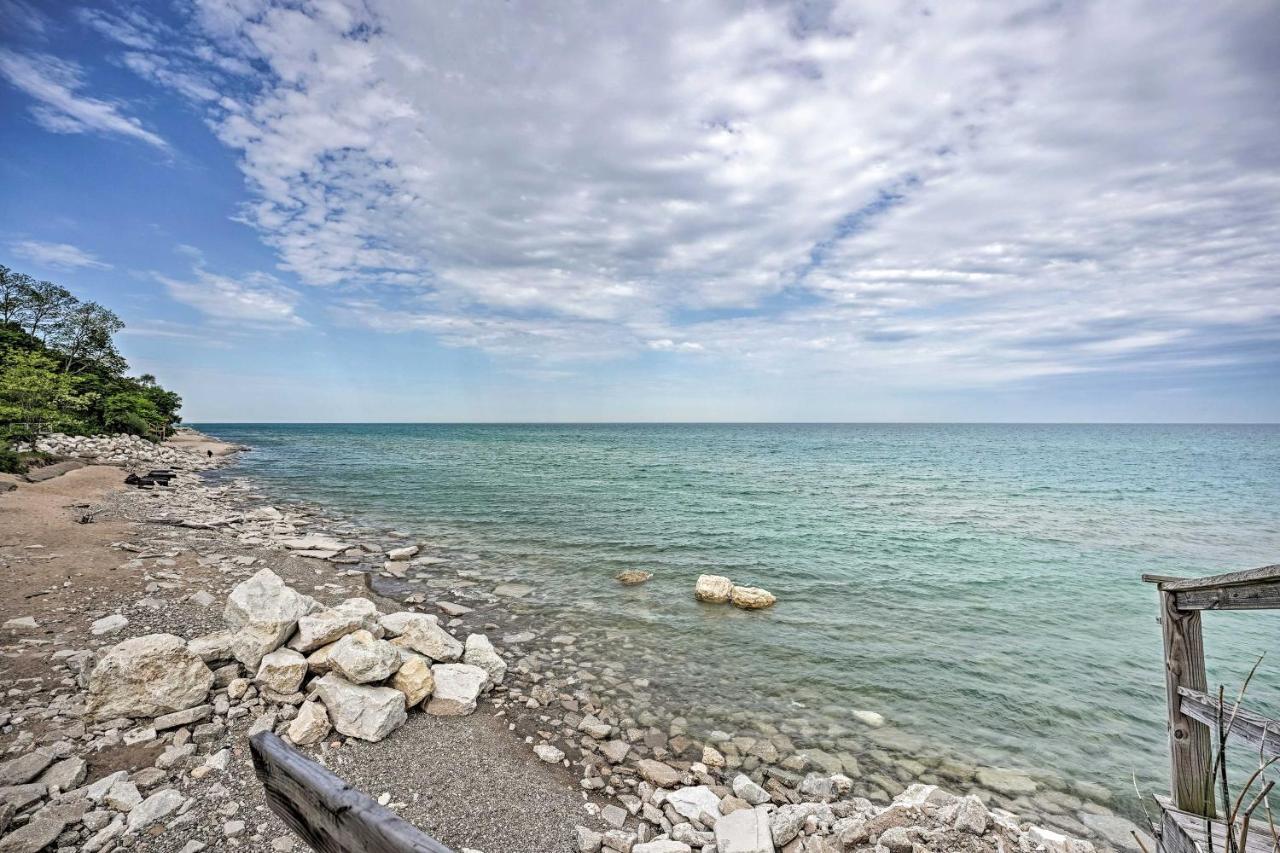 Lake Michigan Hideaway Pool, Steps To Beach! Michiana المظهر الخارجي الصورة